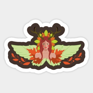 Tanksgiving Angel Sticker